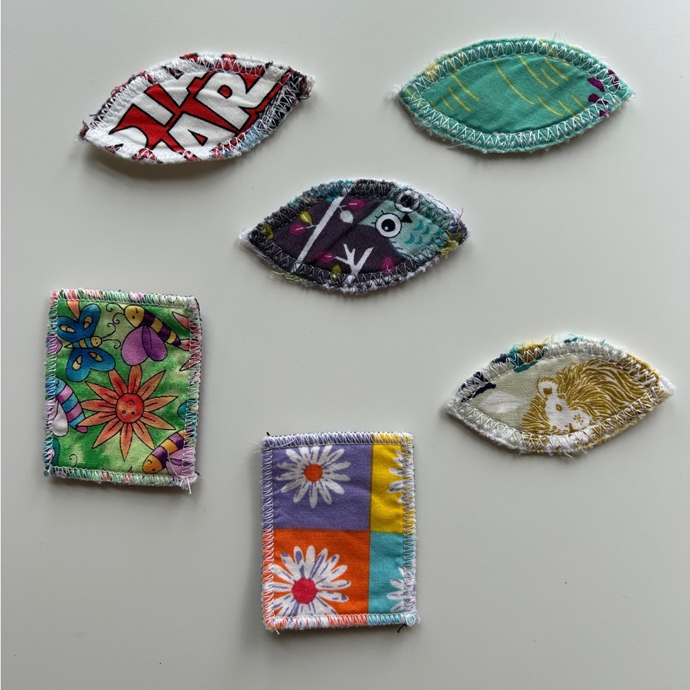 Set of 6 Cotton & Flannel Interlabial Pads